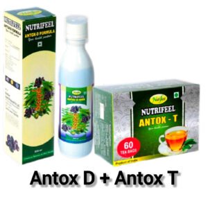 Antox D + Antox T – Naturally Activates Pancreas & Supports Diabetes Control